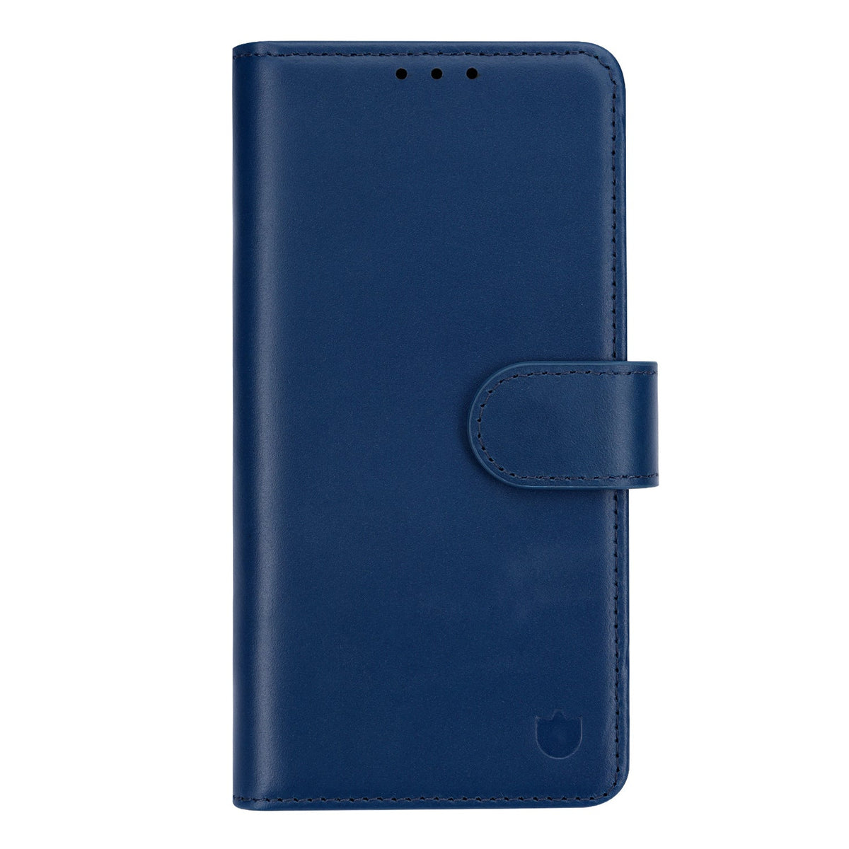 Samsung Galaxy S26 Hoesje - Navy Blue - Echt Leren Bookcase