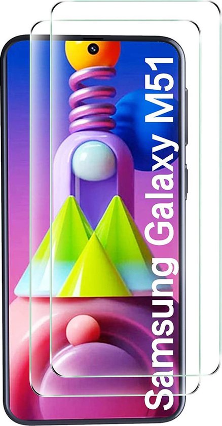 Samsung Galaxy M51 Screen Protector - Tempered Glass - 2 Pieces