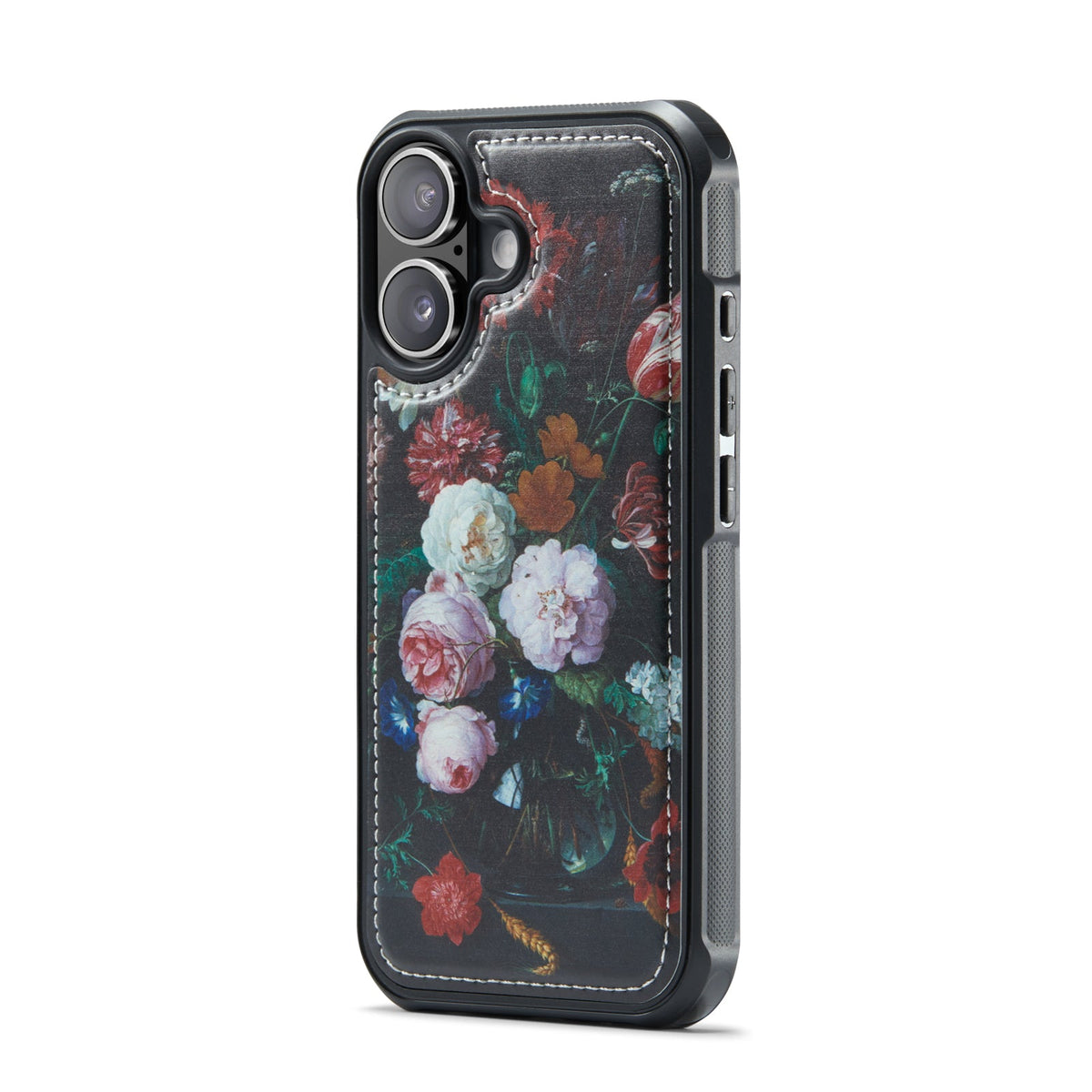 Apple iPhone 17 Hoesje - Stilleven met Bloemen - Kunstleer MagSafe Back Cover