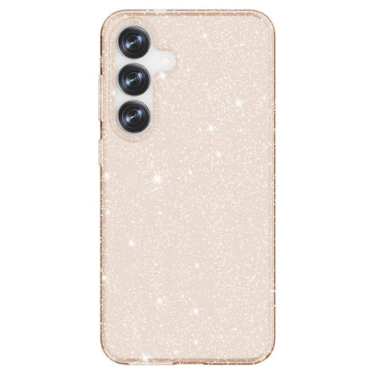 Samsung Galaxy S25 Case - Gold - Glitter Back Cover