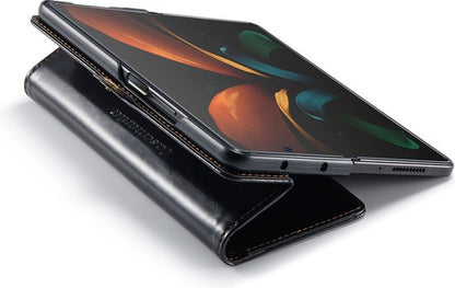 Samsung Galaxy Z Fold 2 Hoesje - Charcoal Gray - Dunne Bookcase