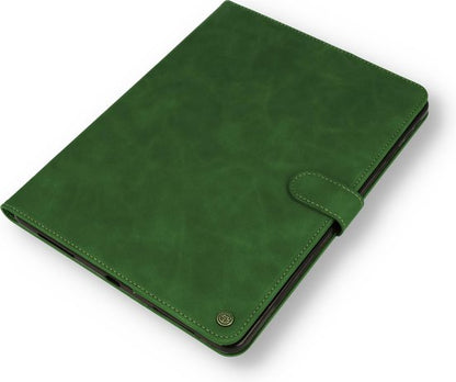 Samsung Galaxy Tab S7 FE Tablet Case - Olive Green - Rotating Folio Case