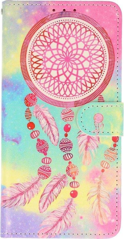 Samsung Galaxy S21 Plus Hoesje - Dromenvanger & Veren - Print Bookcase