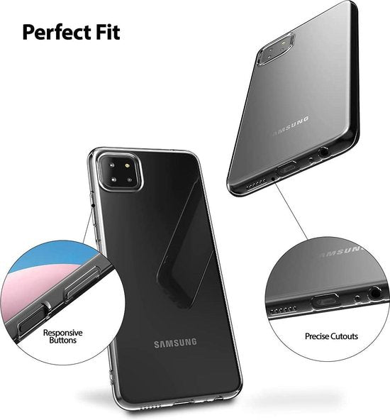 Samsung Galaxy A22 5G Hoesje - Transparant - Siliconen Back Cover