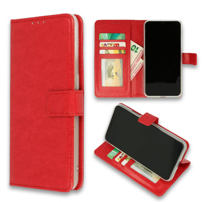 Samsung Galaxy M10 Hoesje - Rood - Bookcase