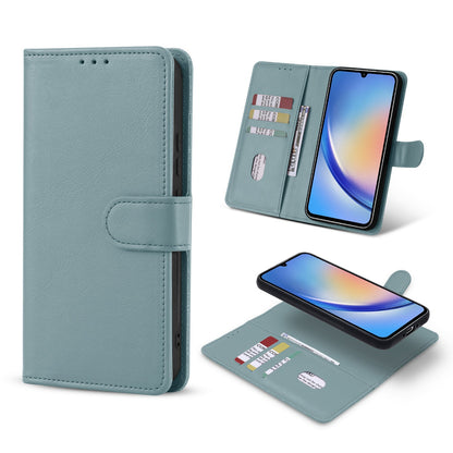 Samsung Galaxy A34 5G Hoesje - Blauw - 2 in 1 Bookcase