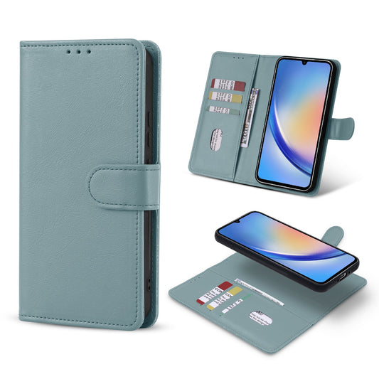 Samsung Galaxy A35 5G Hülle - Blau - 2-in-1 Klapphülle mit Kartenfach