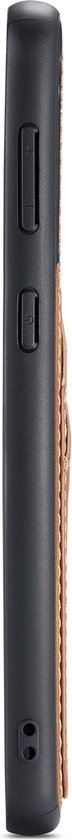 Samsung Galaxy S21 Plus Hoesje - Sienna Brown - Back Cover met Pasjeshouder