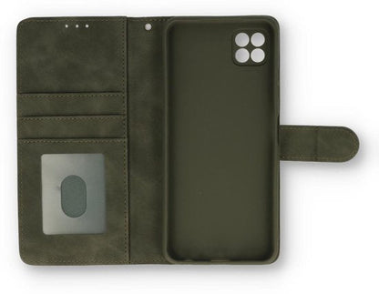 Samsung Galaxy S21 FE Hoesje - Shadow Gray - Luxe Bookcase