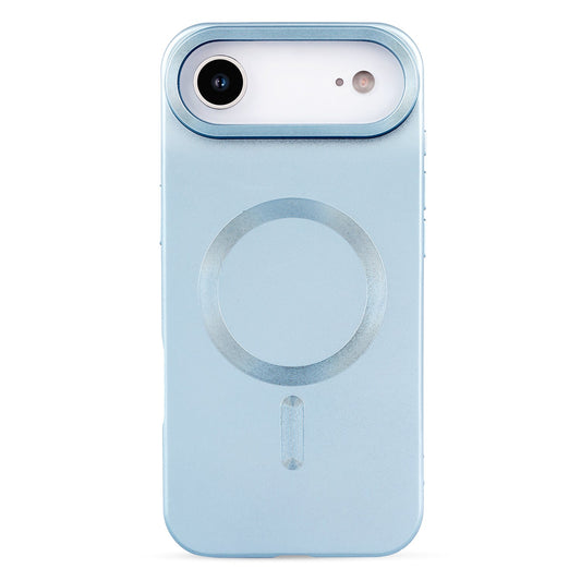 Apple iPhone Air Hülle - Hellblau - Mattes Silikon-MagSafe-Backcover
