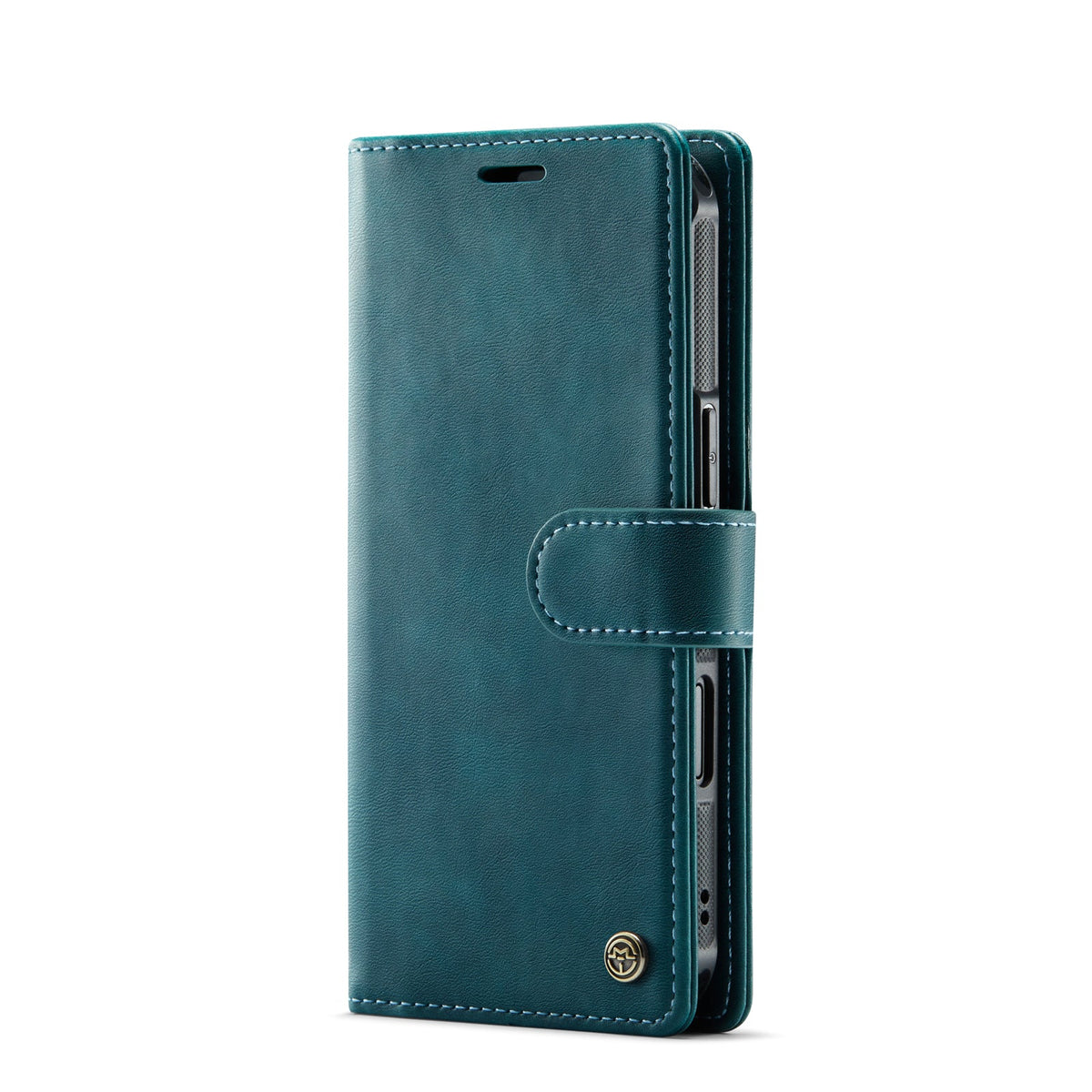 Apple iPhone Air Hoesje - Emerald Green - Luxe 2 in 1 MagSafe Bookcase