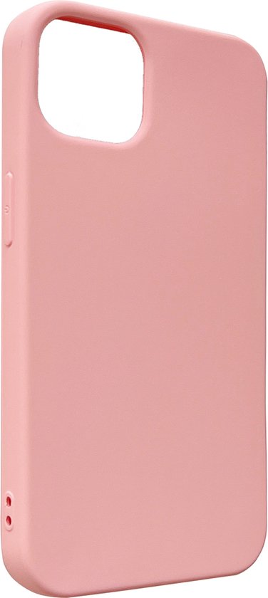 Apple iPhone 13 Hülle - Pink - Matte Silikon Backcover