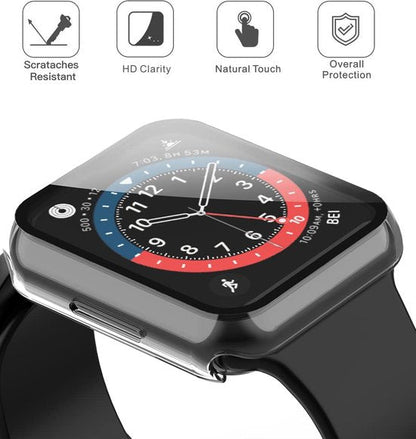 Apple Watch Series 3 (38mm) Smartwatch Screenprotector - Transparant Tempered Glass - 1 Stuk