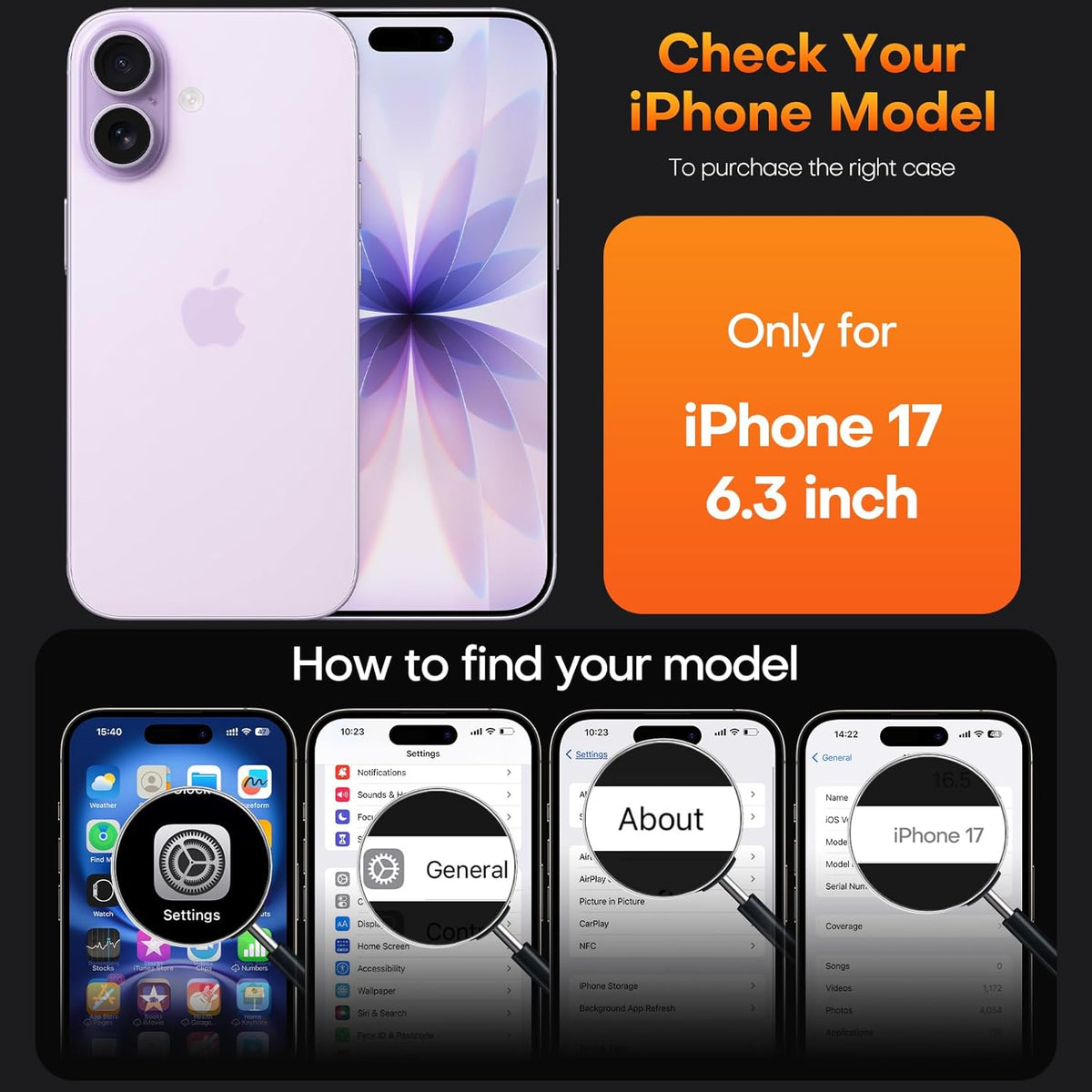 iPhone 17 Case - Clear - Silicone Back Cover