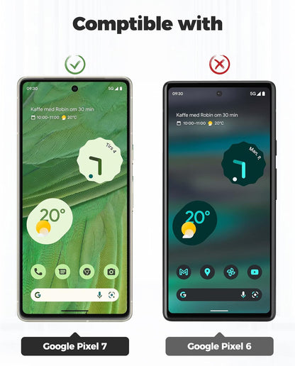 Google Pixel 7 Hülle - Transparent - Silikon-Backcover mit Handykette
