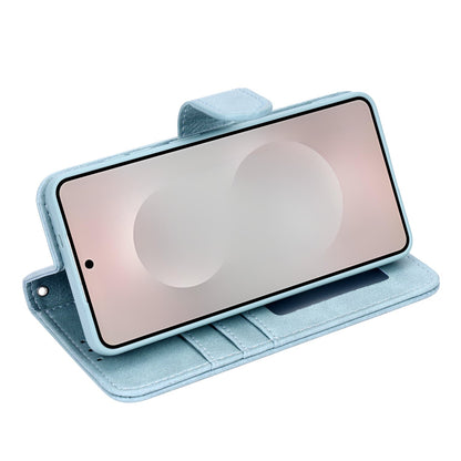 Samsung Galaxy S26 Hoesje - Licht Blauw - Luxe Bookcase