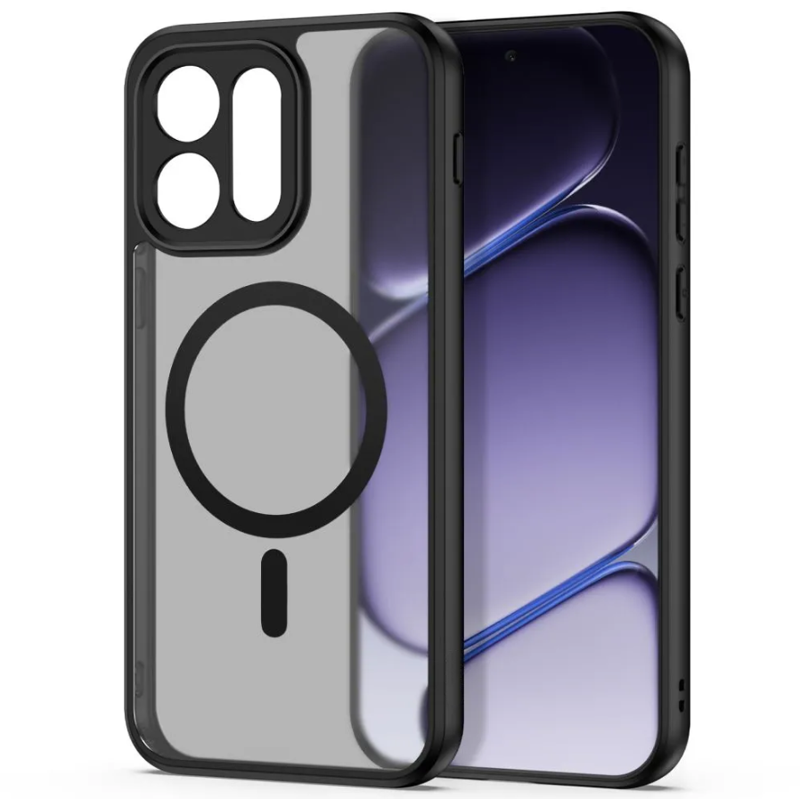 OnePlus Nord 6 Hoesje - Zwart - Matte Armor MagSafe Back Cover