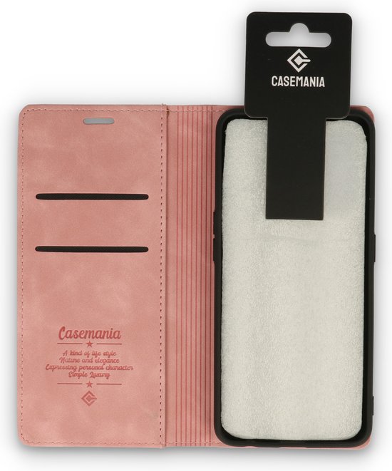 Samsung Galaxy S21 FE Hoesje - Pale Pink - Dunne Bookcase
