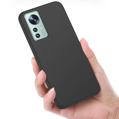 Xiaomi 12 Hülle - Schwarz - Silikon Backcover