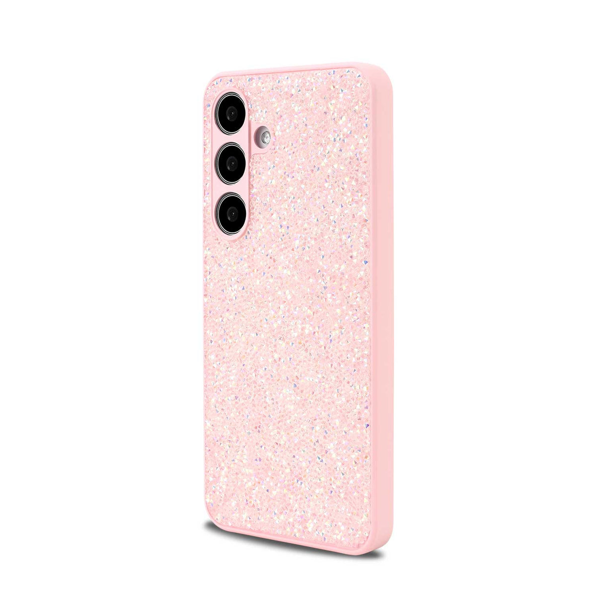 Samsung Galaxy S20 FE Hoesje - Roze - Diamant Glitter Back Cover