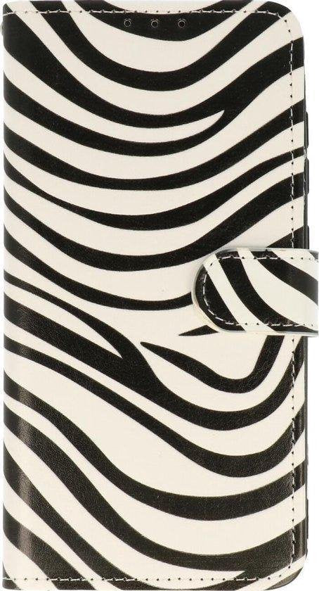 Samsung Galaxy S21 Plus Hoesje - Zebra - Print Bookcase