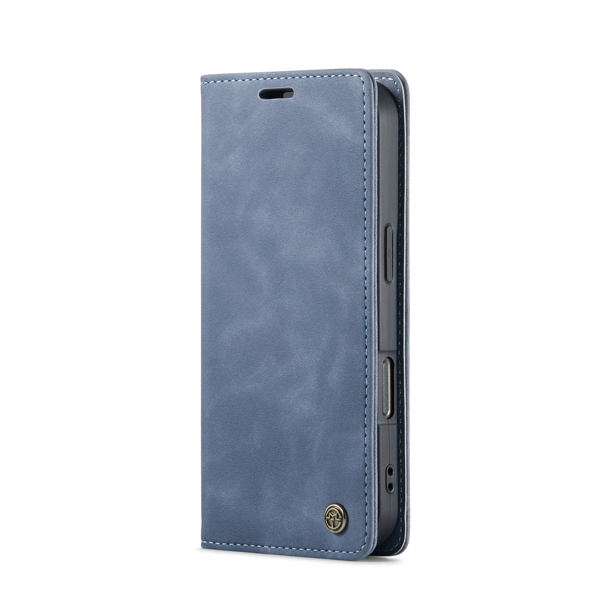 Apple iPhone 16 Pro Hoesje - Shadow Gray - Dunne Bookcase
