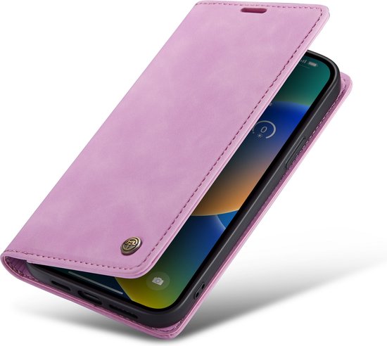 Apple iPhone 14 Plus Case - Pastel Lilac - Slim Wallet Case