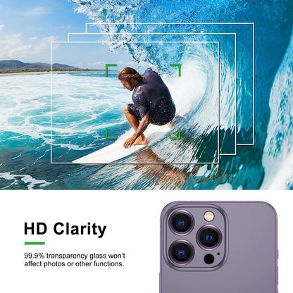 Apple iPhone 14 Pro Lens Protector - Paars - 1 Stuk