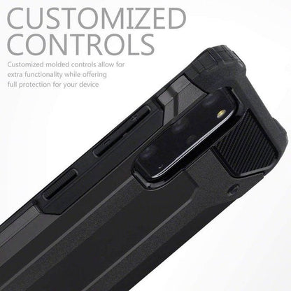 Samsung Galaxy S20 Plus Hoesje - Zwart - Armor Back Cover