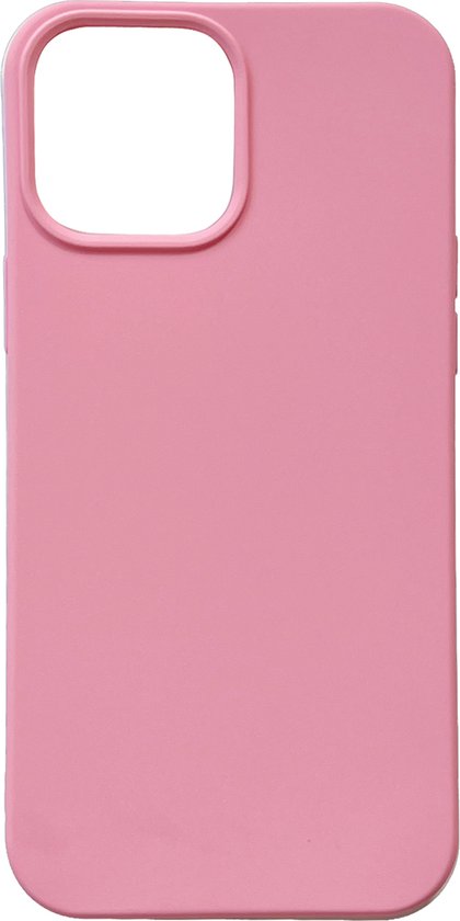 Apple iPhone 13 Pro Max Hoesje - Magenta - Siliconen Back Cover