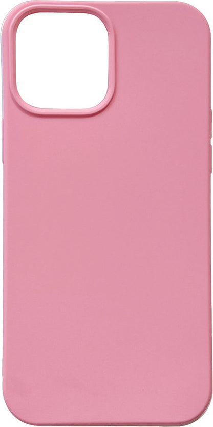 Apple iPhone 13 Pro Max Hoesje - Magenta - Siliconen Back Cover