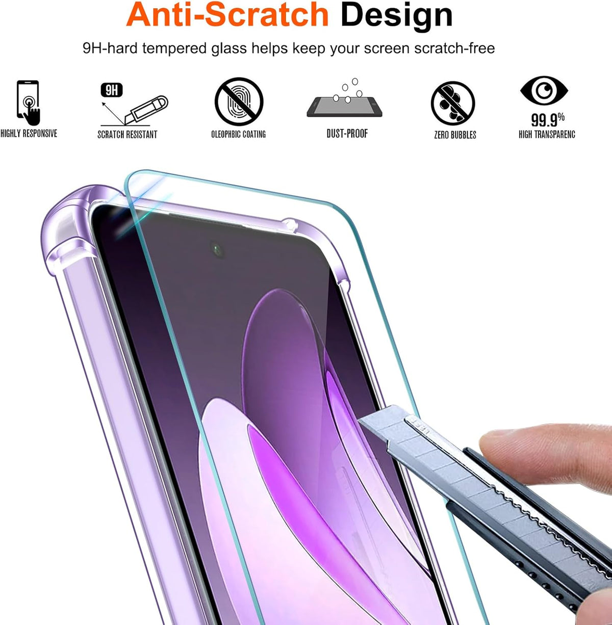 Oppo Reno 13 Hoesje - Transparant - Anti-Shock Back Cover