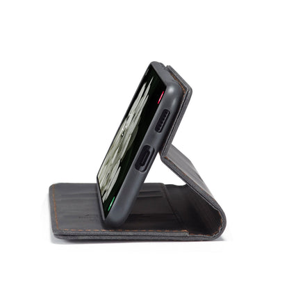 Samsung Galaxy S24 Plus Hoesje - Charcoal Gray - Dunne Bookcase