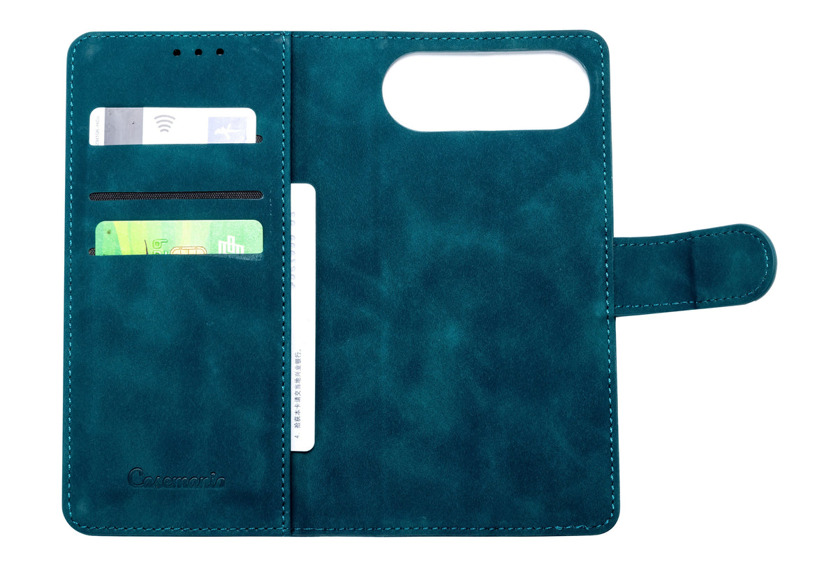 Apple iPhone Air Hoesje - Emerald Green - 2 in 1 MagSafe Bookcase