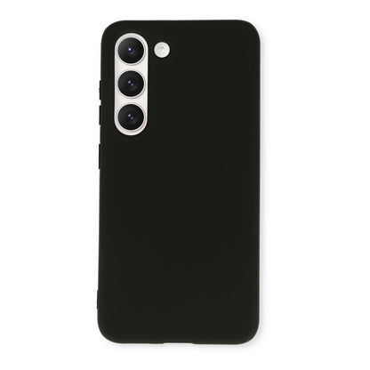 Samsung Galaxy S23 Hoesje - Zwart - Extra Stevig Siliconen Back Cover