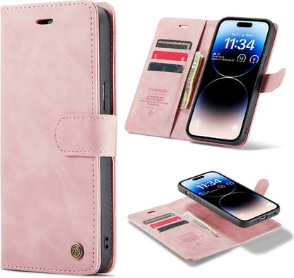 Apple iPhone 14 Pro Case - Pale Pink - 2-in-1 Wallet Case