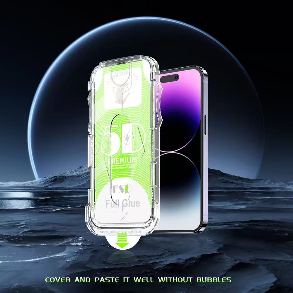 Apple iPhone 16 Pro Screenprotector - Privacy met applicator - 1 Stuk