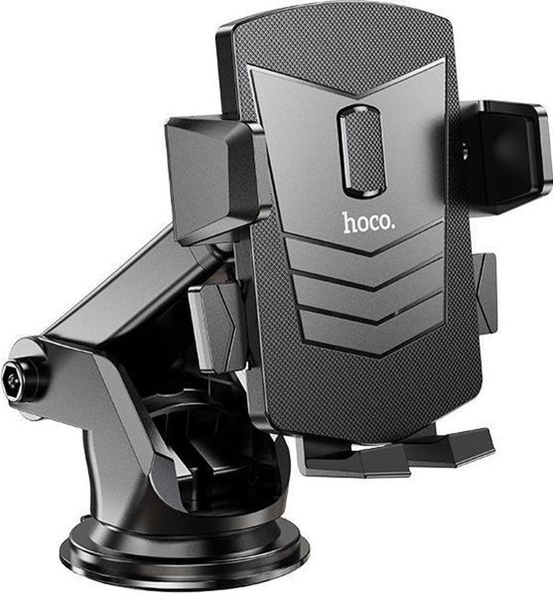 Hoco Universal 360° Rotating Clamping Car Holder Black