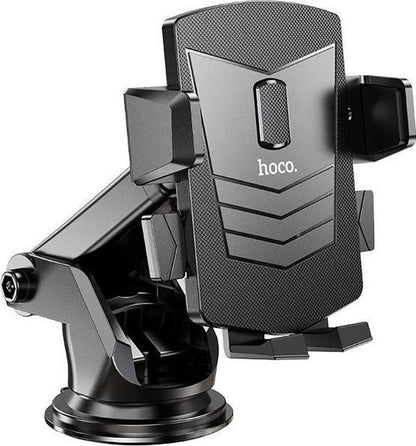 Hoco Universal 360° Rotating Clamping Car Holder Black