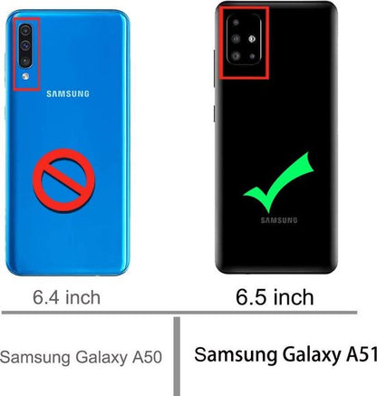 Samsung Galaxy A51 Screenprotector - Full Cover - 2 Stuks
