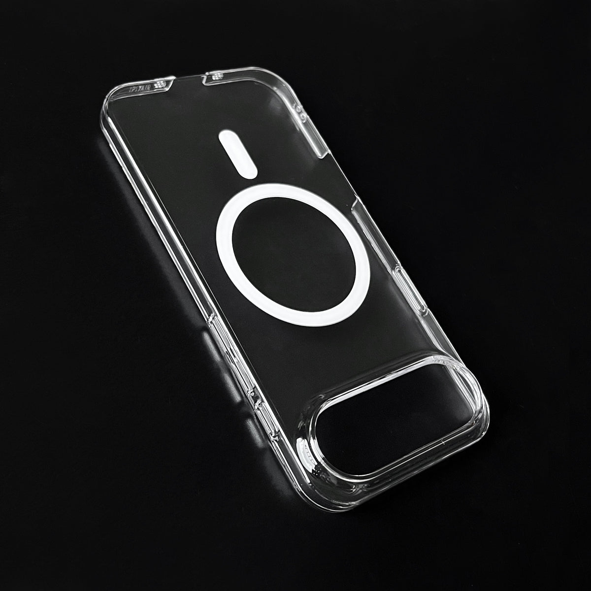 Apple iPhone Air Hoesje - Transparant - Minimalistic MagSafe Back Cover