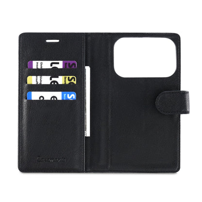 Apple iPhone 17 Pro Max Hoesje - Onyx Black - 2 in 1 MagSafe Bookcase