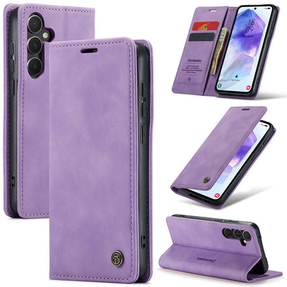Samsung Galaxy A36 Hoesje - Bright Lila - Dunne Bookcase
