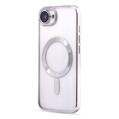 Apple iPhone 16e Hoesje - Zilver - Siliconen MagSafe Back Cover