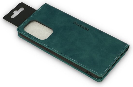 Oppo A94 Hoesje - Emerald Green - Dunne Bookcase