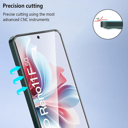 Oppo Reno 11F Panzerglas - Tempered Glass - 5 Stück