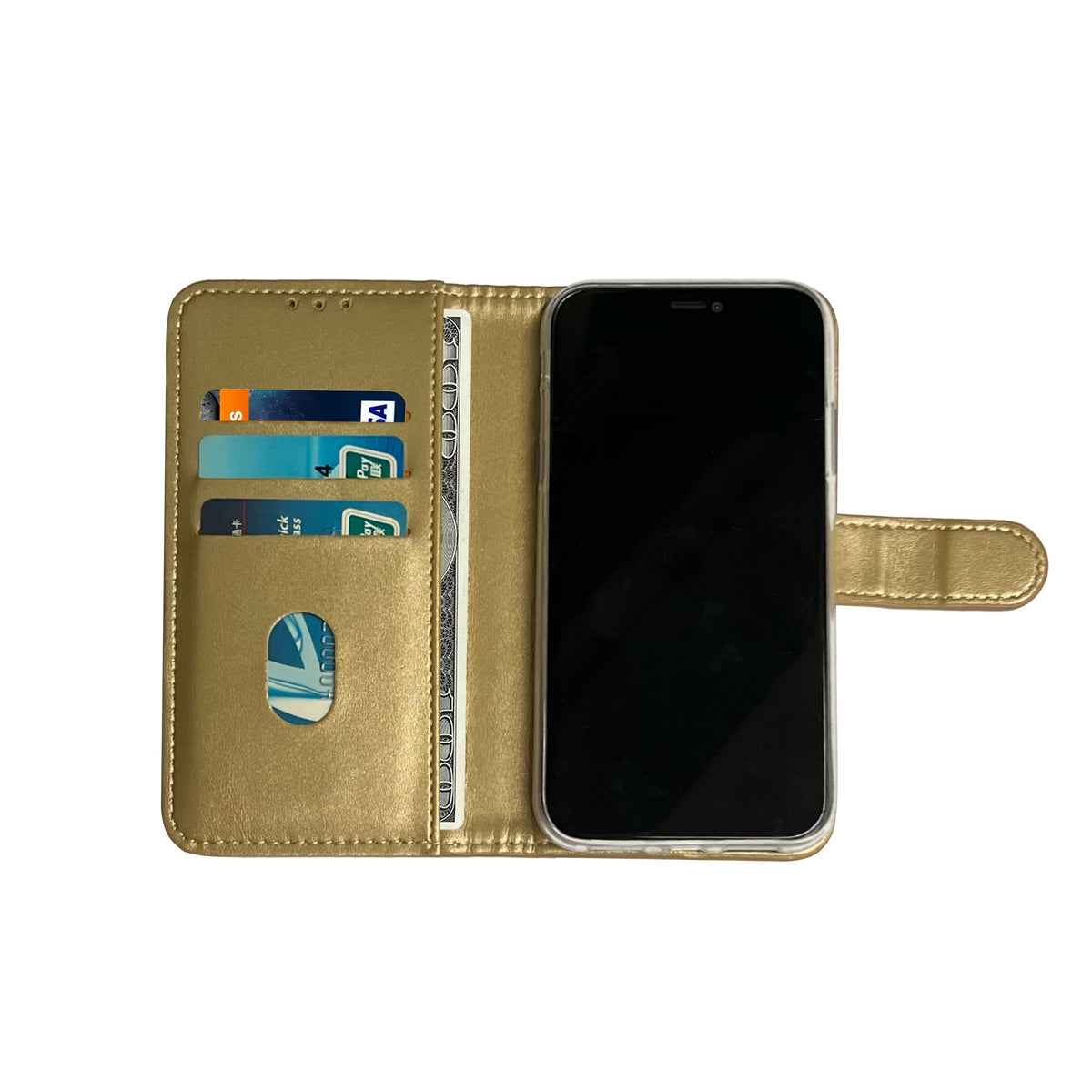 Samsung Galaxy S24 Ultra Hoesje - Goud - Bookcase
