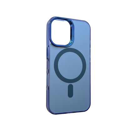 Apple iPhone 14 Hoesje - Blauw - Fusion Armor MagSafe Back Cover