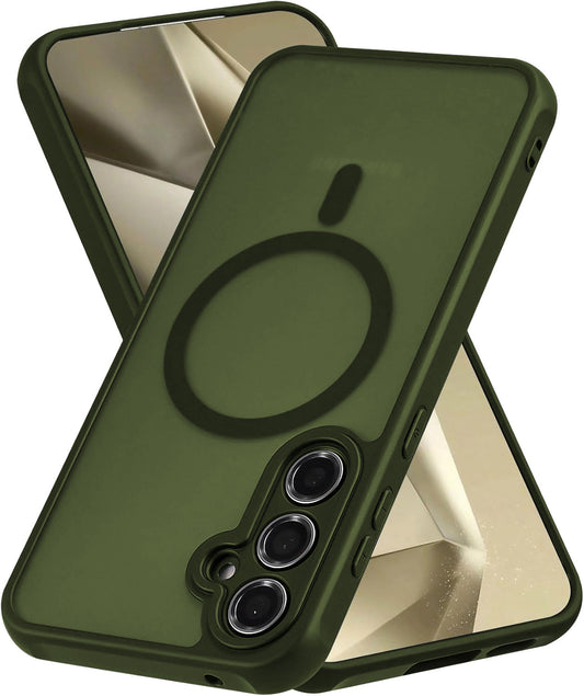 Samsung Galaxy S23 Case - Green - Matte Armor MagSafe Back Cover