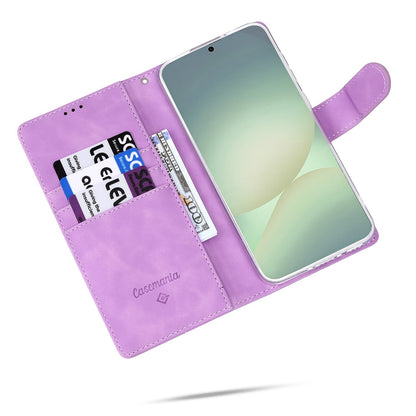 Samsung Galaxy A56 Hoesje - Bright Lila - Kunstleer Bookcase